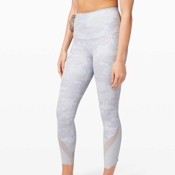 lululemon athletica Pants - Lululemon Wunder Under Crop High-Rise *Roll Down Scallop Full-On Luxtreme 23" 4